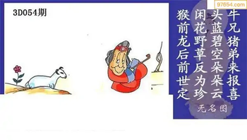福彩3D26054期天中全套预测分析图