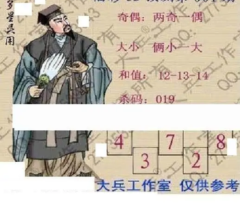 26001期: 大兵福彩3D黄金报图版