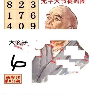 26036期: 福彩3D丹东全图分析