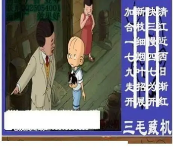 25309期: 三毛3D精品图谜