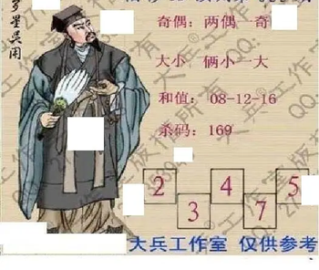 26085期: 大兵福彩3D黄金报图版