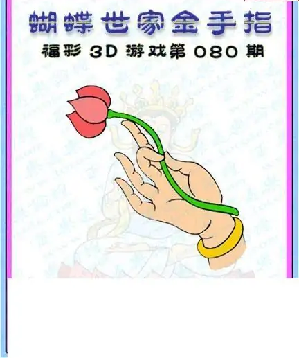 25080期: 3D蝴蝶世家蝴蝶彩图