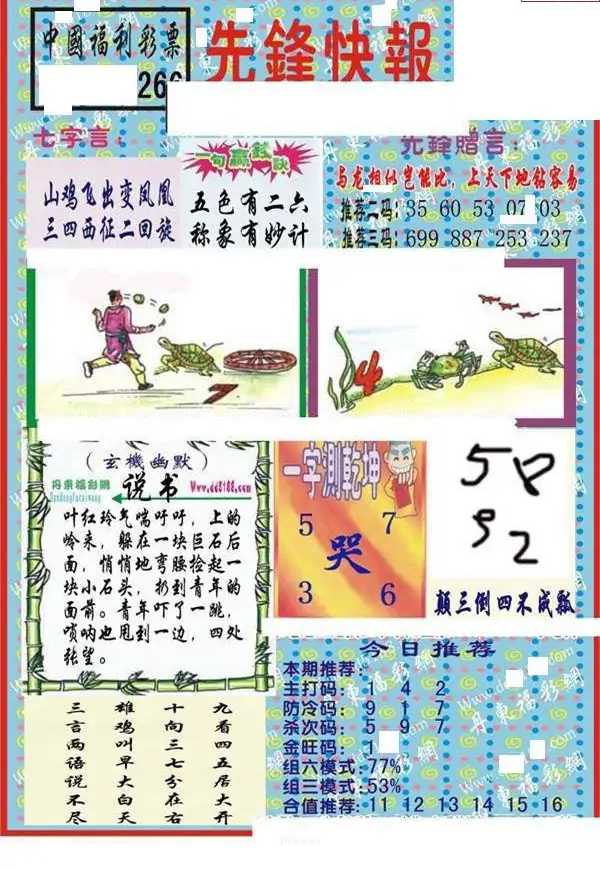 25266期: 福彩3D丹东全图分析