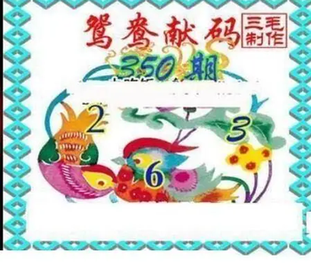 25350期: 三毛3D精品图谜