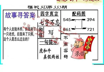 25335期: 福彩3D丹东全图分析