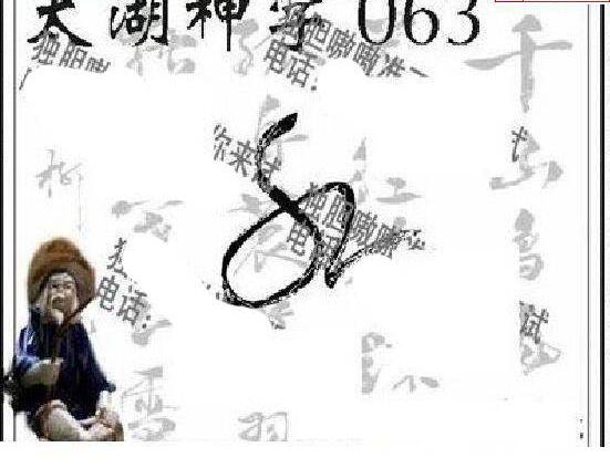 25063期: 太湖图福彩3D精品预测