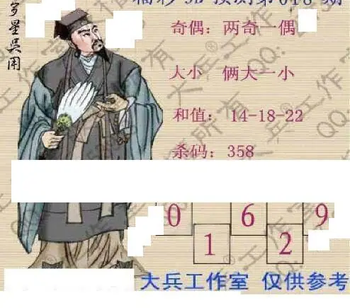 26018期: 大兵福彩3D黄金报图版