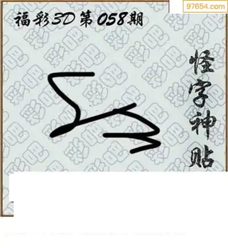 福彩3D26058期天中全套预测分析图