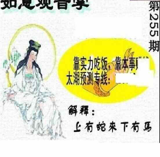 24255期: 太湖图福彩3D精品预测