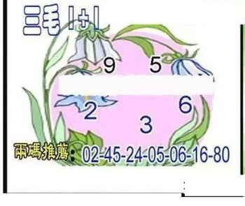 26080期: 三毛3D精品图谜