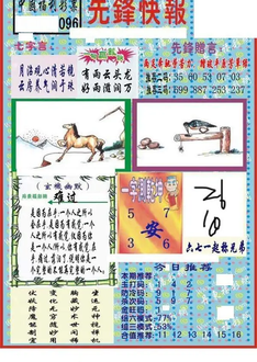 26096期: 福彩3D丹东全图分析