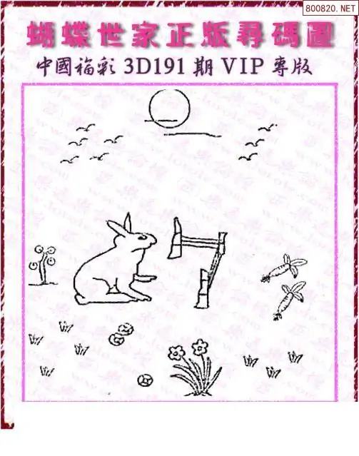 25191期: 3D蝴蝶世家蝴蝶彩图