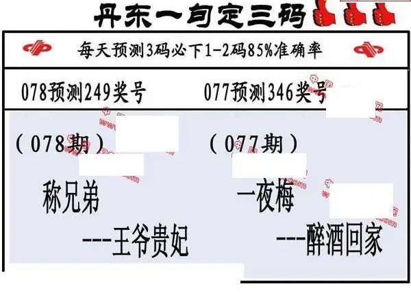 25078期: 福彩3D丹东全图分析