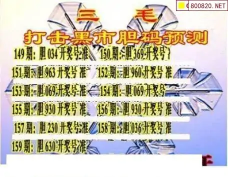 25159期: 三毛3D精品图谜