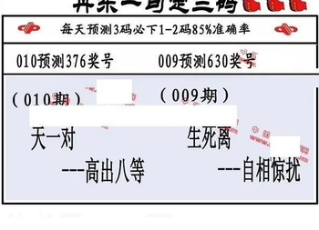 26010期: 福彩3D丹东全图分析