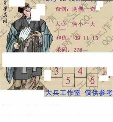 25060期: 大兵福彩3D黄金报图版