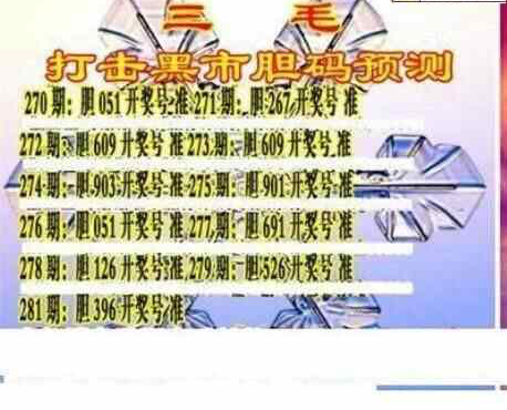 24281期: 三毛3D精品图谜