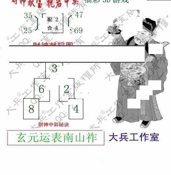 24130期: 大兵福彩3D黄金报图版