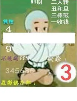 26081期: 白老3D杀码图版