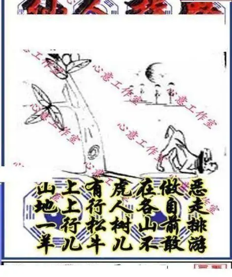 25078期: 三毛3D精品图谜