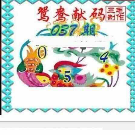 25037期: 三毛3D精品图谜