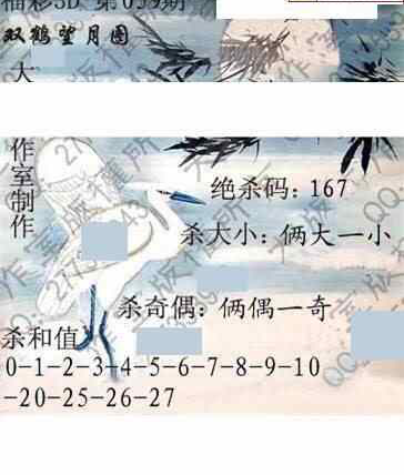 25059期: 大兵福彩3D黄金报图版