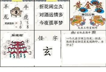 26066期: 大兵福彩3D黄金报图版