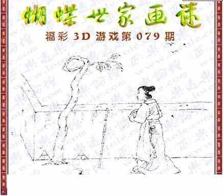 24079期: 3D蝴蝶世家蝴蝶彩图