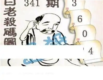 25341期: 白老3D杀码图版