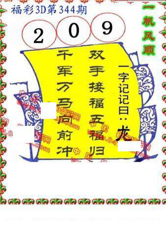 24344期: 福彩3D丹东全图分析