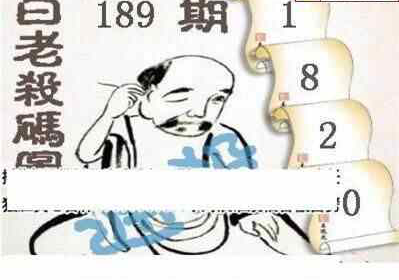 24189期: 白老3D杀码图版