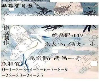 26003期: 大兵福彩3D黄金报图版