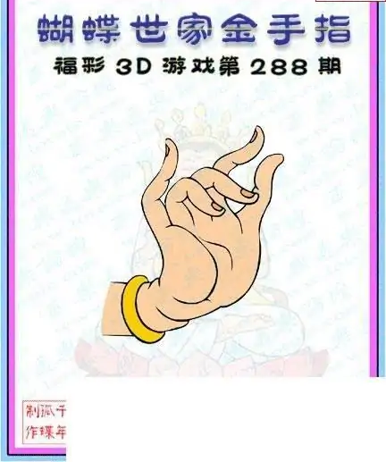 25288期: 3D蝴蝶世家蝴蝶彩图