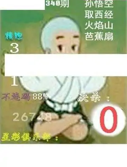 25340期: 白老3D杀码图版