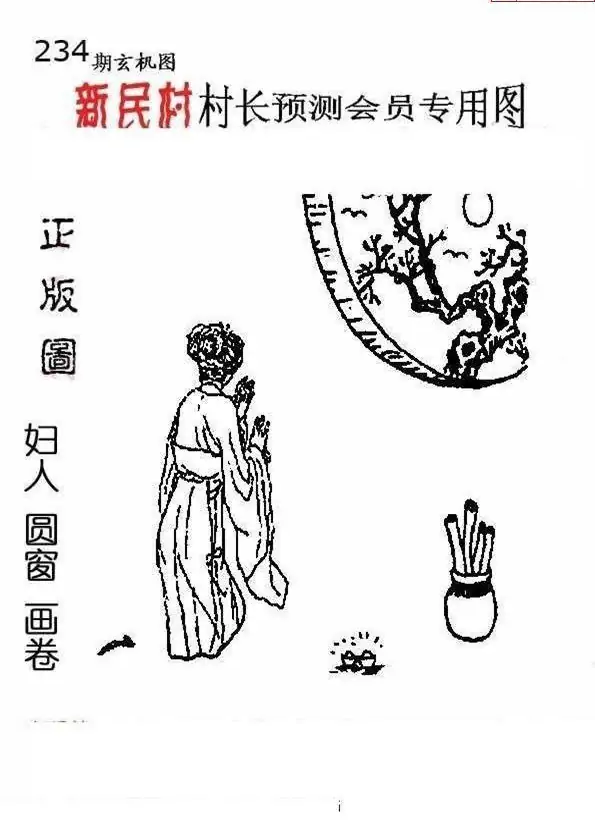 25234期: 老村长福彩3D天天图谜