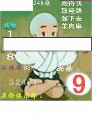 24248期: 白老3D杀码图版