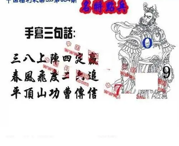 26084期: 福彩3D丹东全图分析