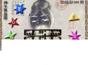 福彩3D26088期天中全套预测分析图