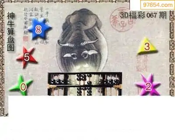 福彩3D26067期天中全套预测分析图