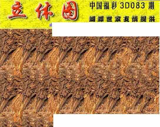 24083期: 3D蝴蝶世家蝴蝶彩图