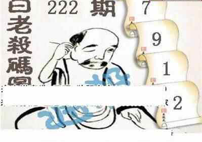 24222期: 白老3D杀码图版