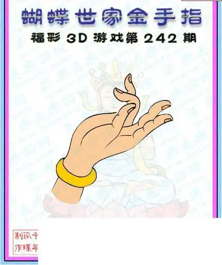 25242期: 3D蝴蝶世家蝴蝶彩图