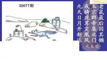 福彩3D26077期天中全套预测分析图