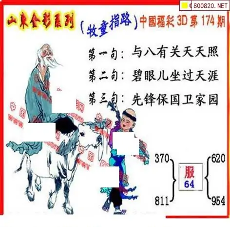 25174期: 福彩3D丹东全图分析