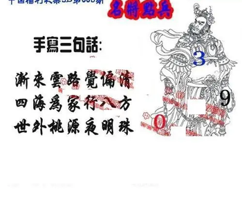 26009期: 福彩3D丹东全图分析