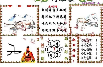 26051期: 福彩3D丹东全图分析