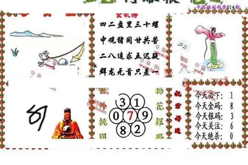 26014期: 福彩3D丹东全图分析