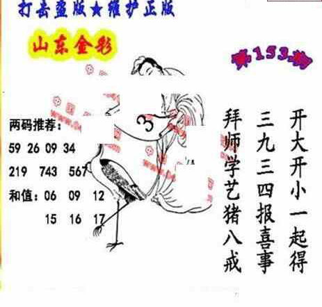 24153期: 福彩3D丹东全图分析