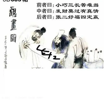福彩3D26083期天中全套预测分析图