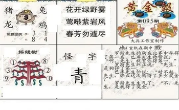 26095期: 大兵福彩3D黄金报图版